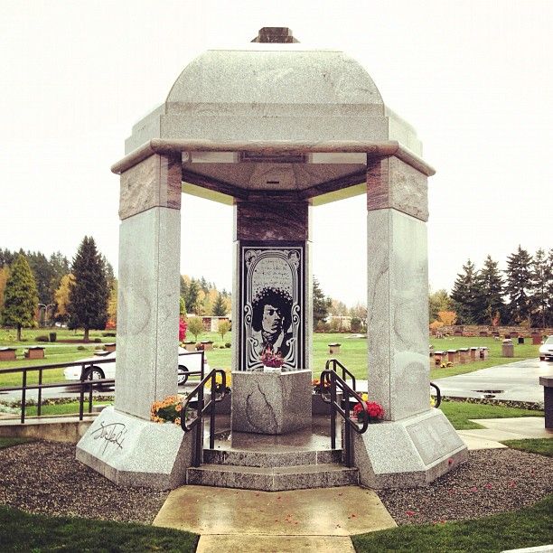 Visit The Jimi Hendrix Memorial In Renton And Pledge Allegiance To Rock